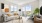 Well-lit living room with mid century modern furniture, lush green plants, and views of the Charles River